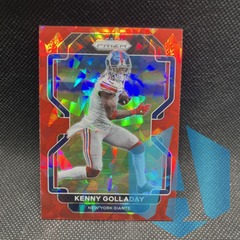 2021 Panini Prizm Red Cracked Ice Prizm #229 Kenny Golladay Giants